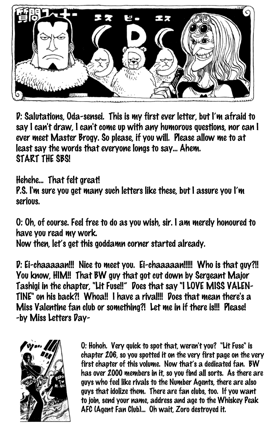 One Piece, Chapter 206 image 27